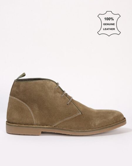 Men Mid-Top Lace-Up Shoes