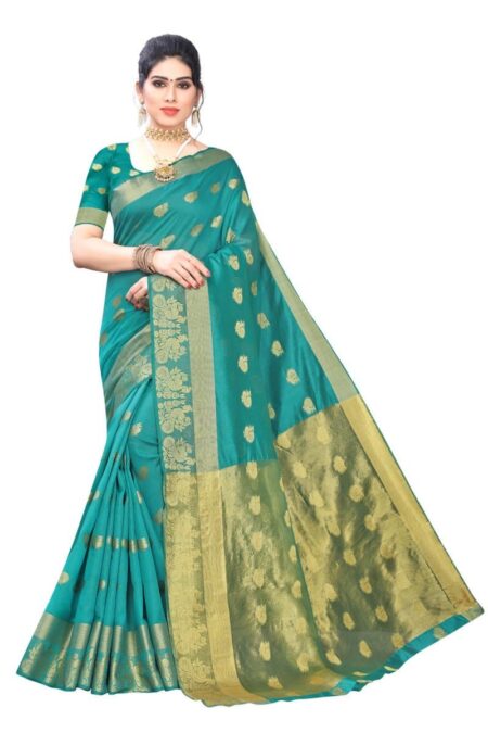 Unbeatable Party Wear Banarasi Silk Saree