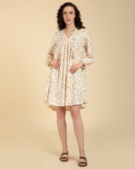 Women Printed A-Line Dress