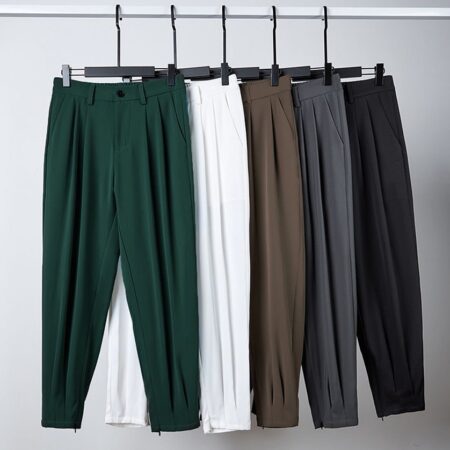 Urban Chic Belted Denim Trousers (Copy)