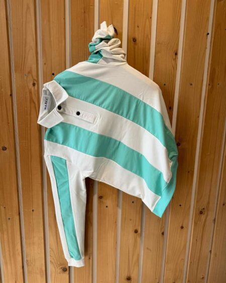 Stripe-Knit Full-Sleeve T-Shirt